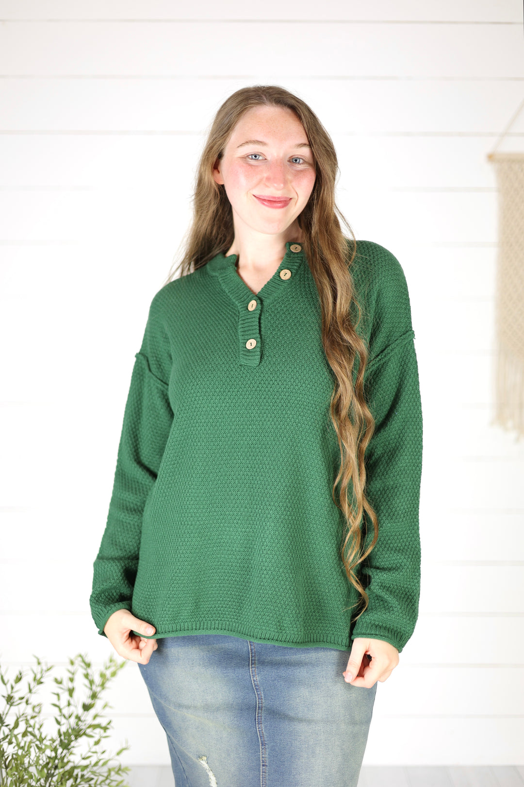 Judith Sweater - Dk. Green