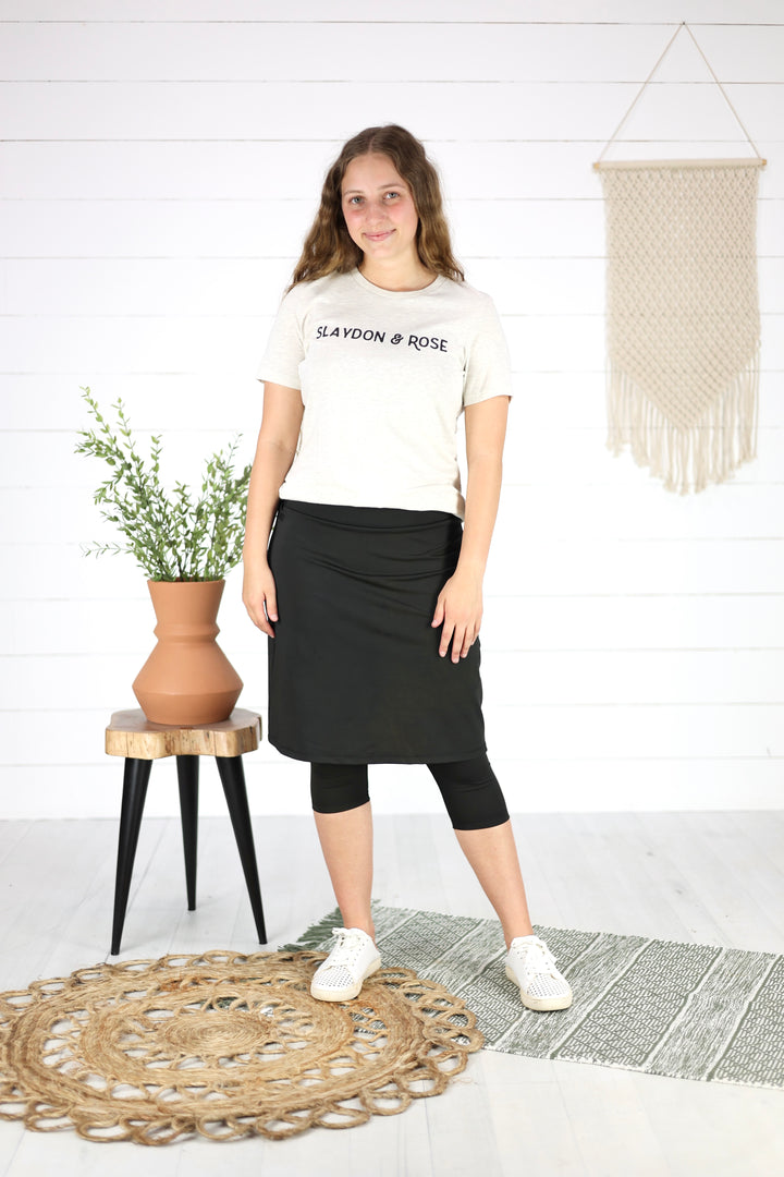 Mod Capri Lifestyle Skirt- Black