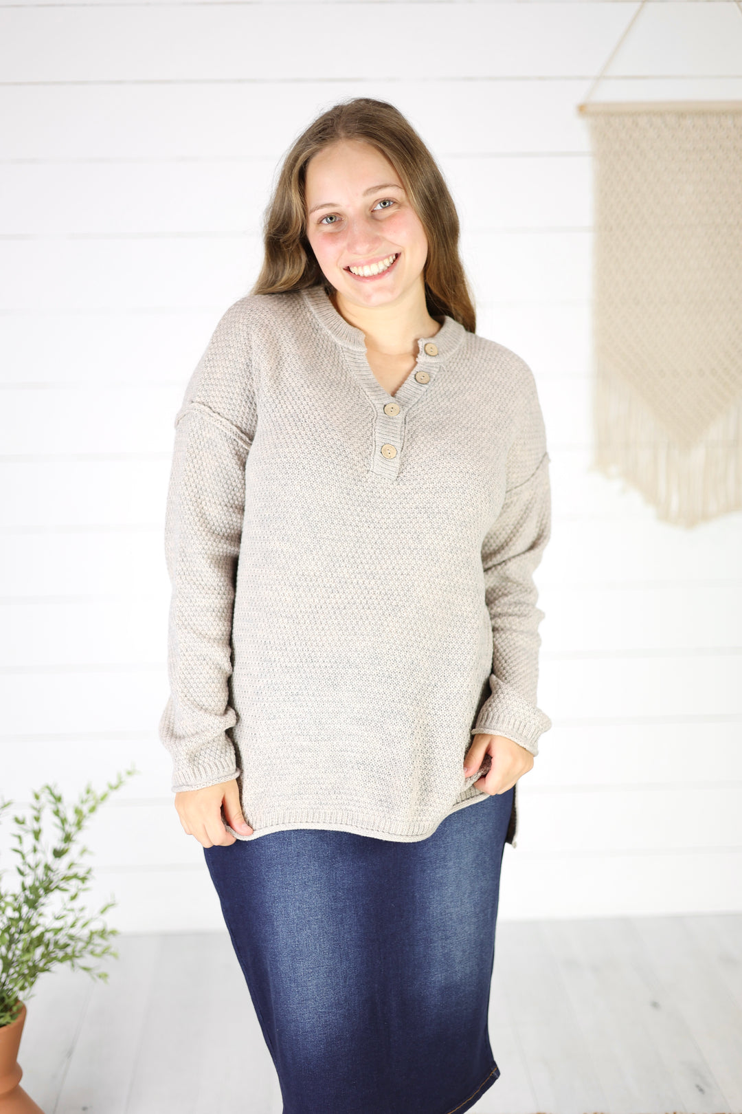 Judith Sweater - H. Beige