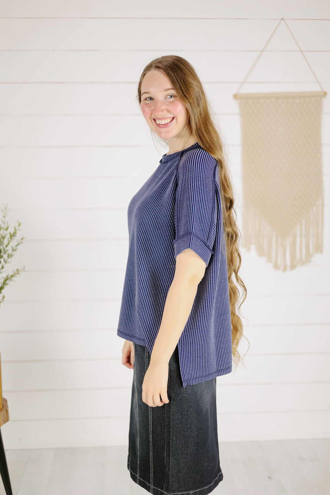 Briggs Top - Navy