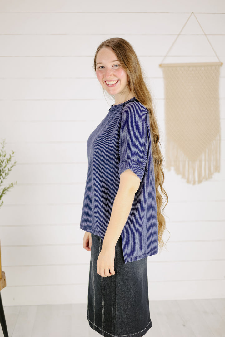 Briggs Top - Navy