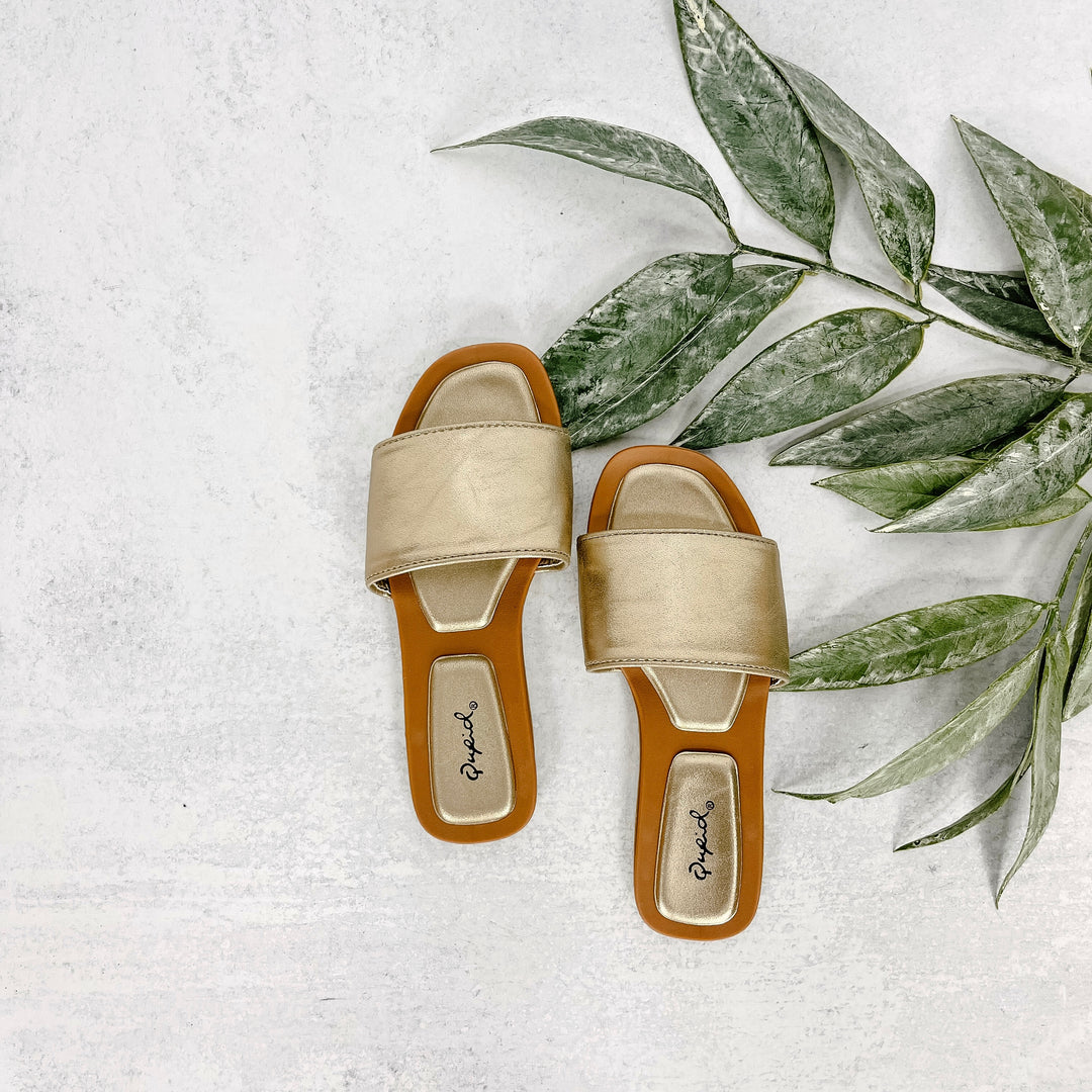 Lorna Sandals - Gold