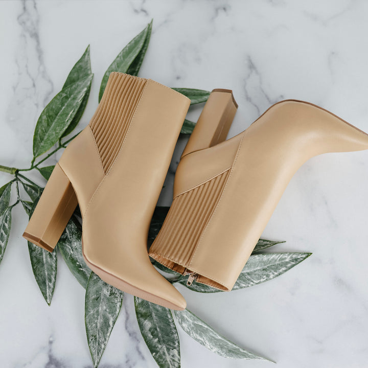York Booties - Toffee