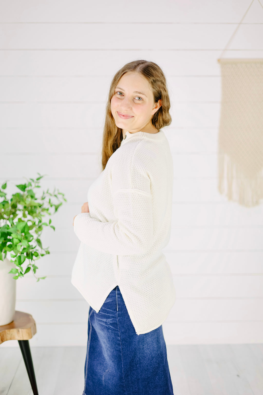 Judith Sweater - Ivory