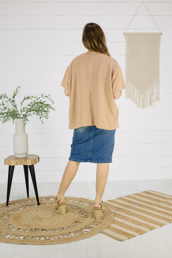 Lidia Top -Carmel/Final Sale
