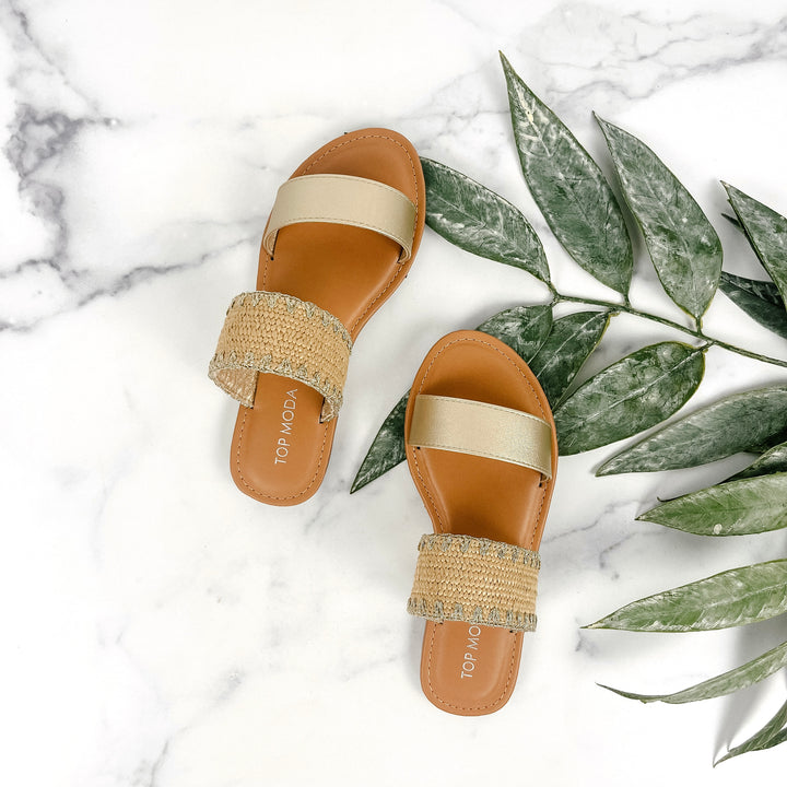 Dublin Sandals - Gold