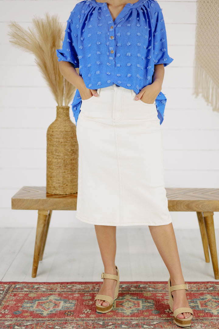 Dawson Skirt - Cream