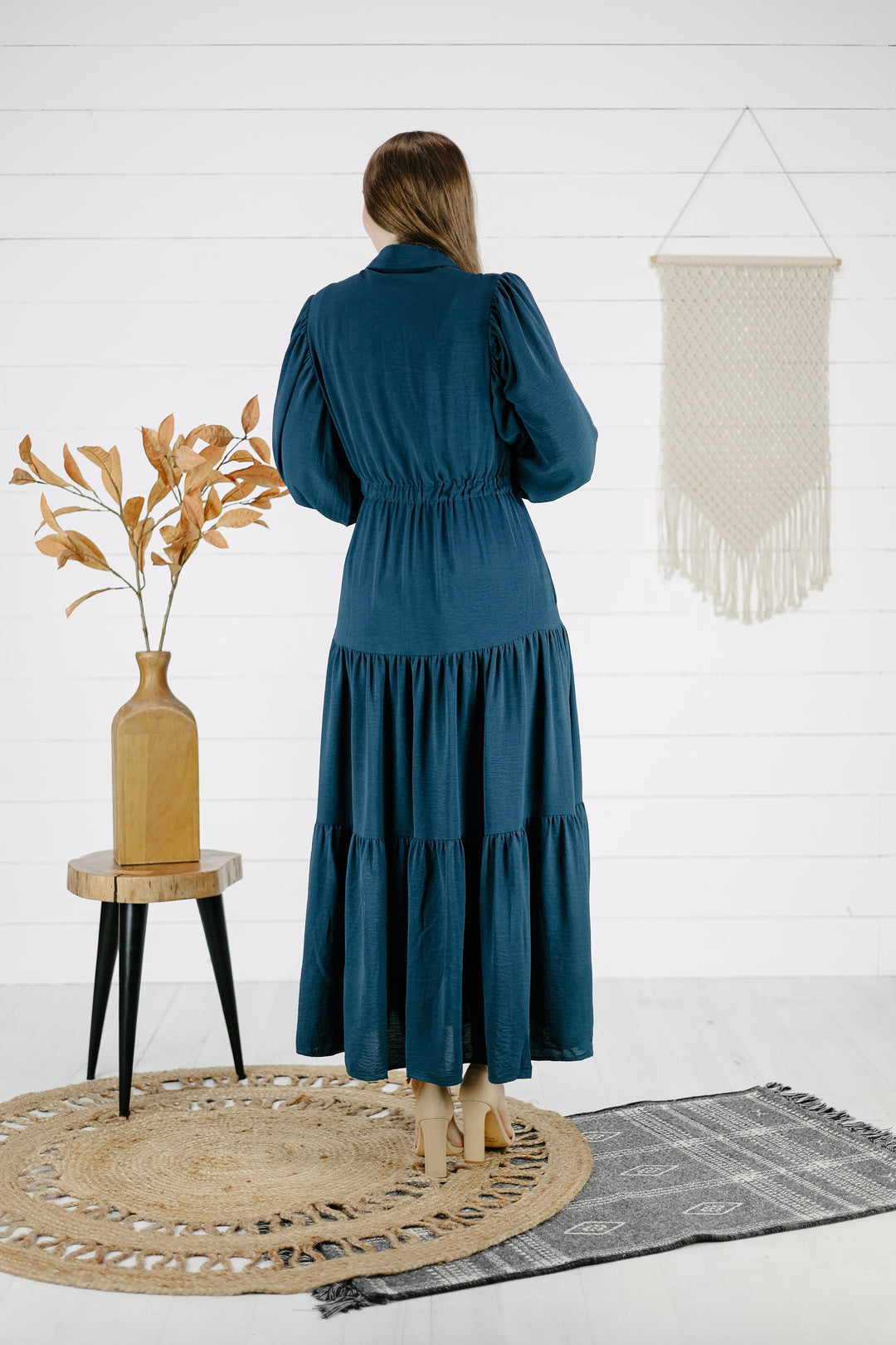 Bonnie Maxi Dress - Dark Teal/Final Sale