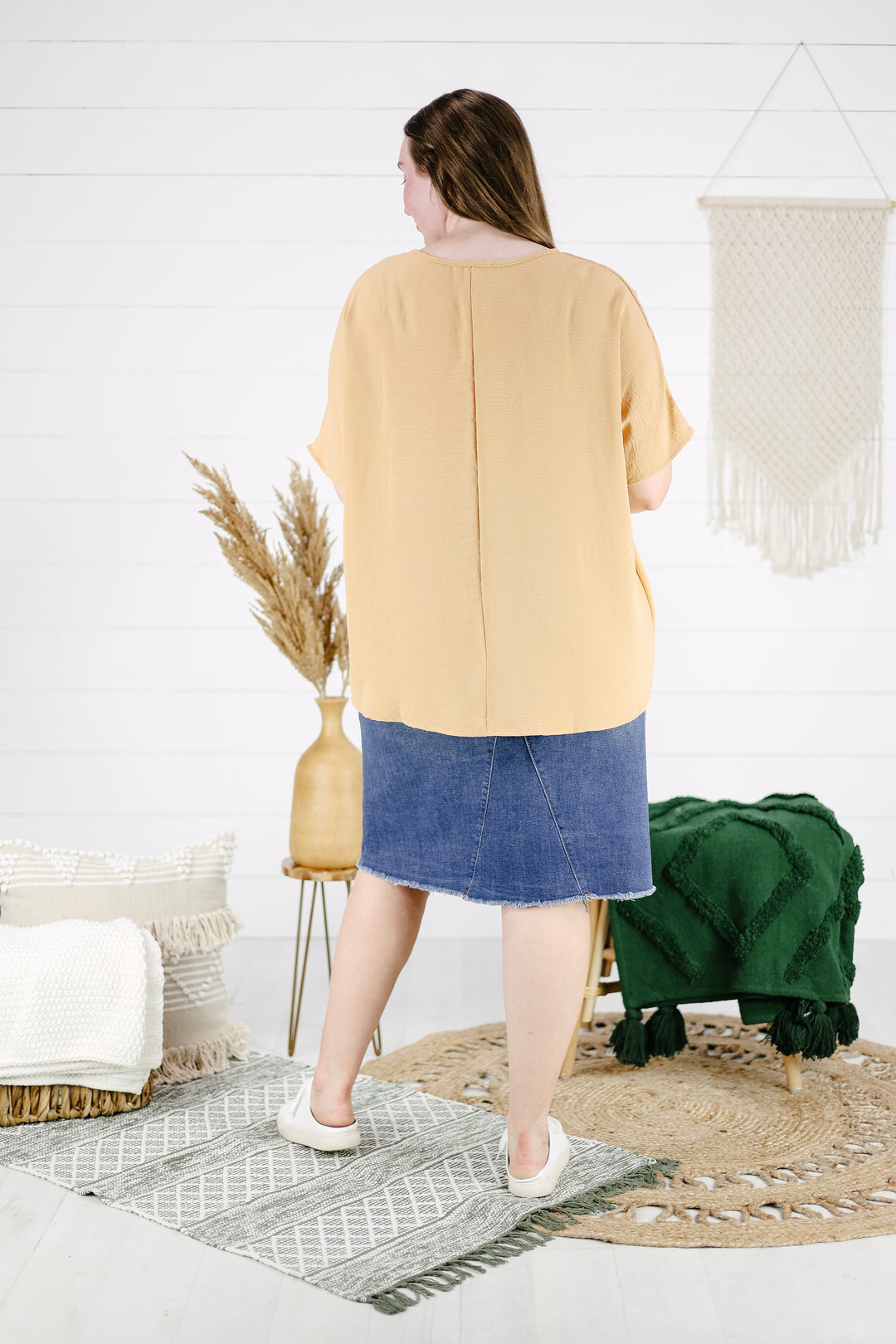 Shelby Top - Honey/Final Sale