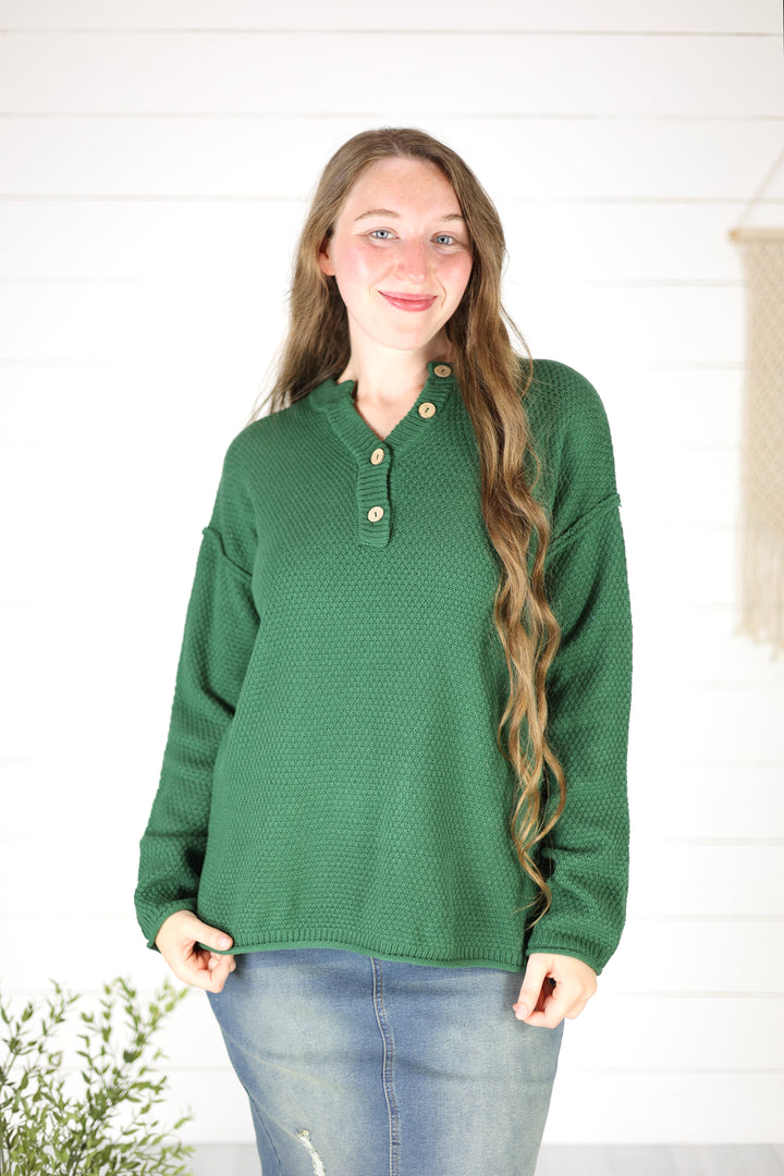 Judith Sweater - Dk. Green