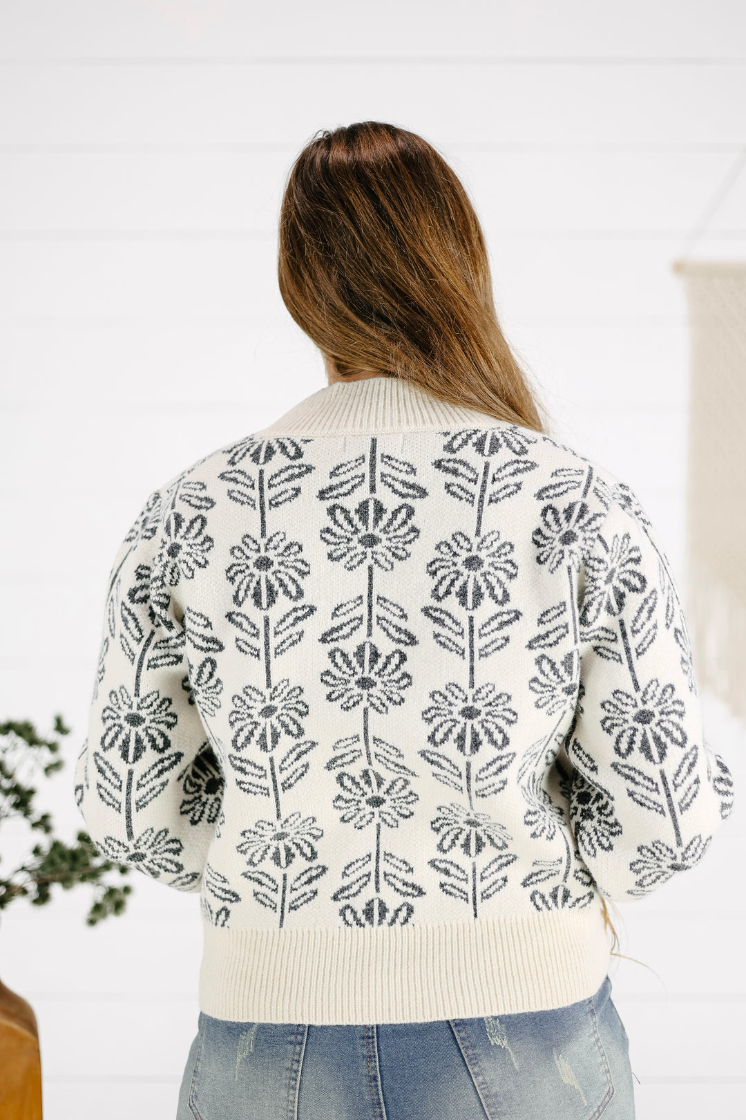 Hallie Sweater- Charcoal/Final Sale