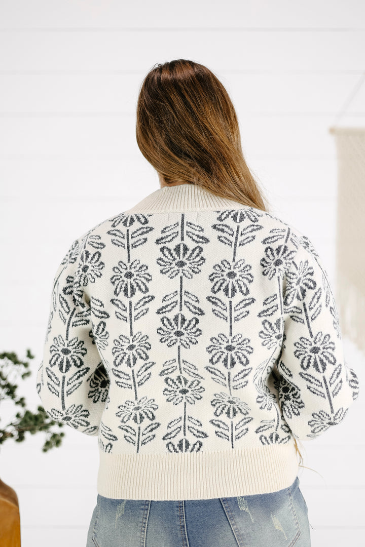 Hallie Sweater- Charcoal/Final Sale