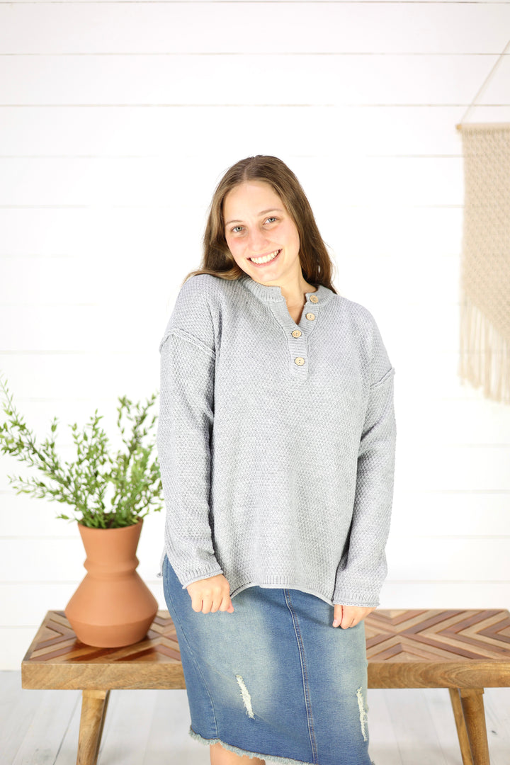 Judith Sweater - H. Grey