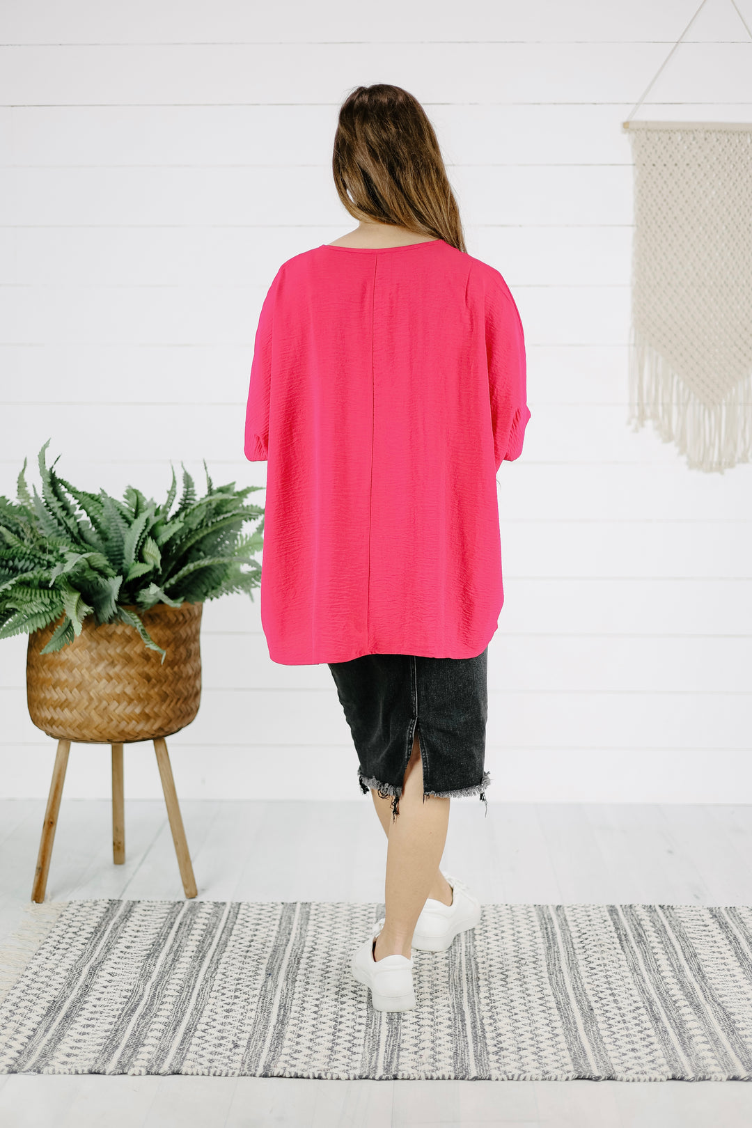 Brandi Top -Viva Magenta