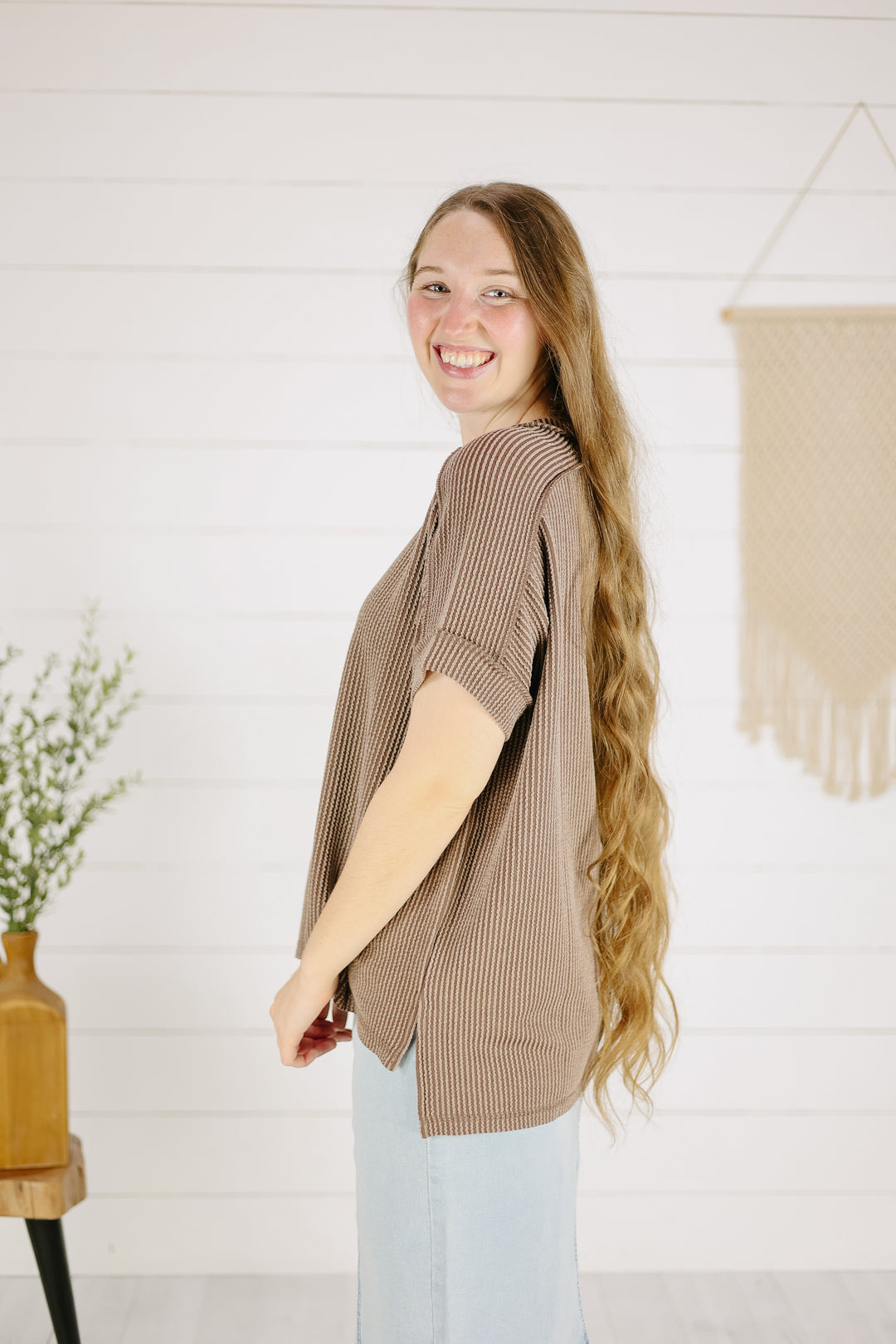 Milo Top-Brown