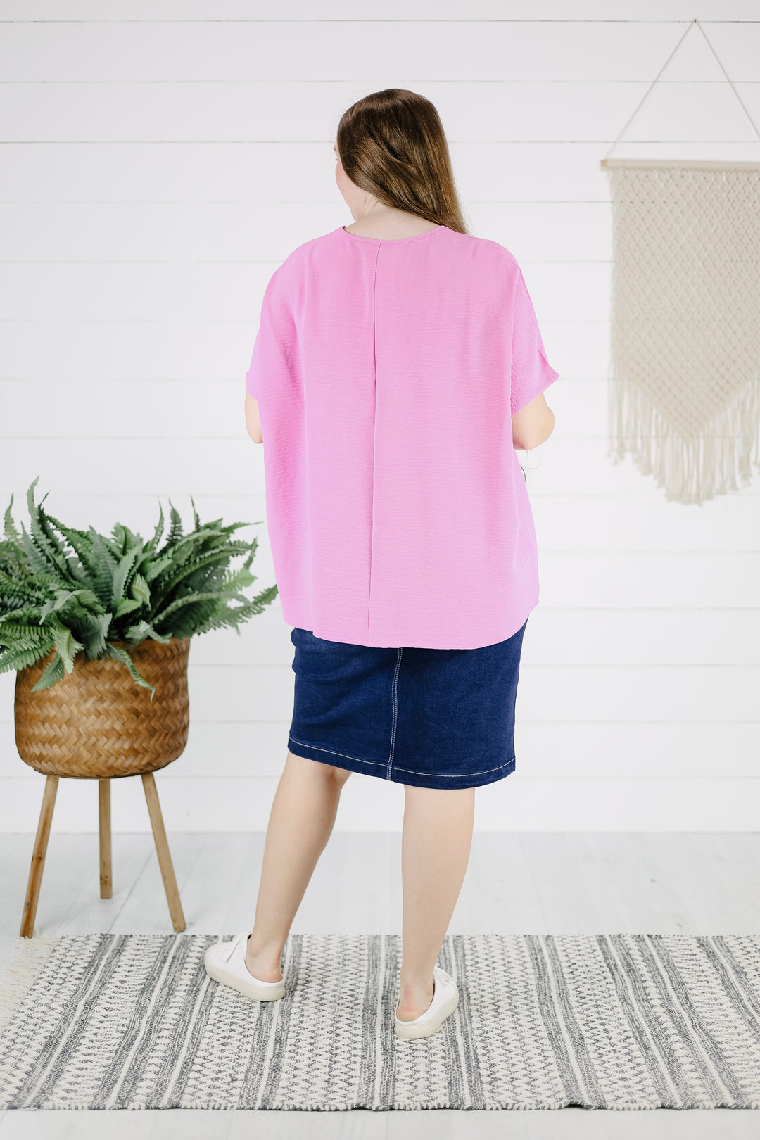 Brandi Top -Candy Pink