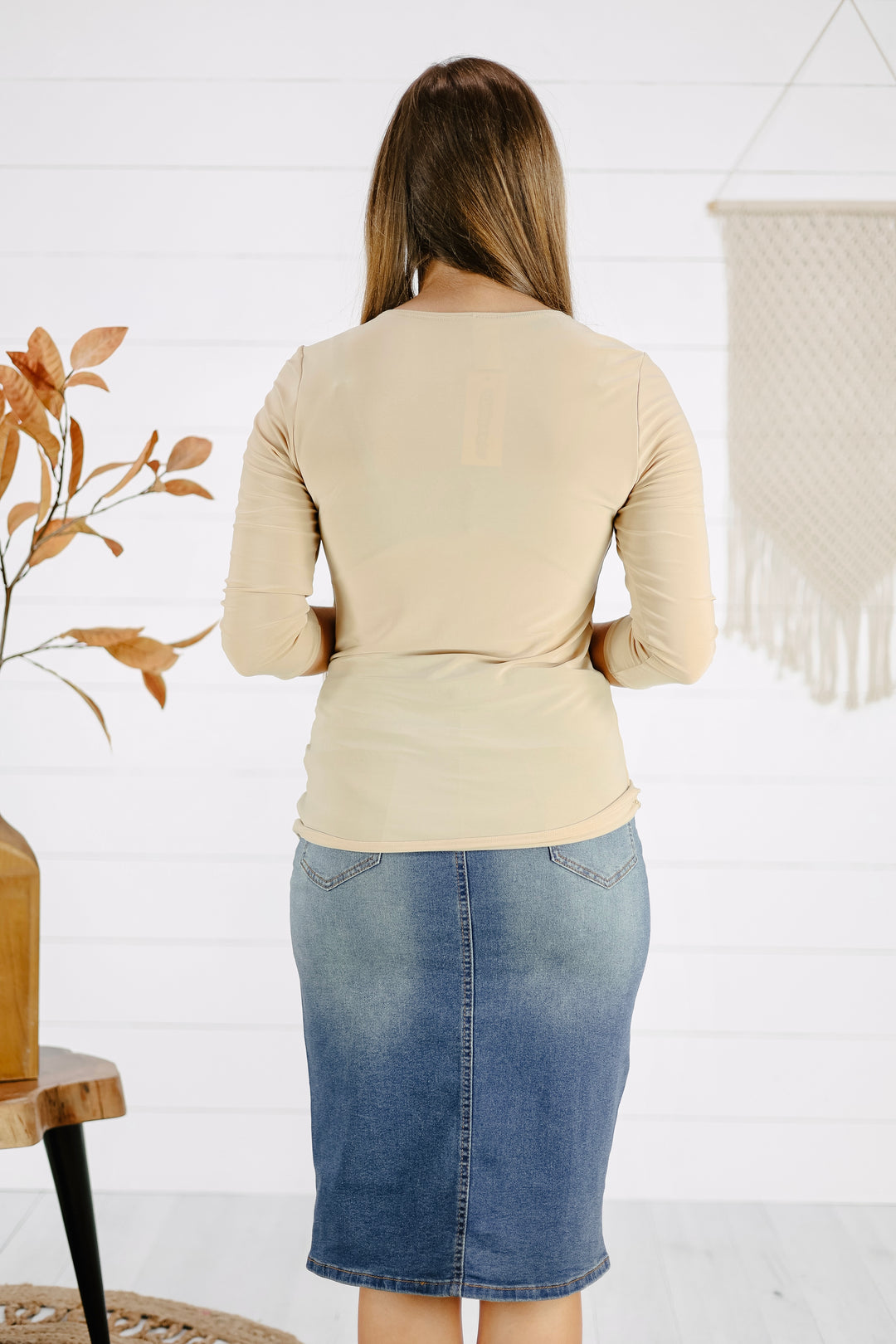 Jessa Layering Top - Taupe