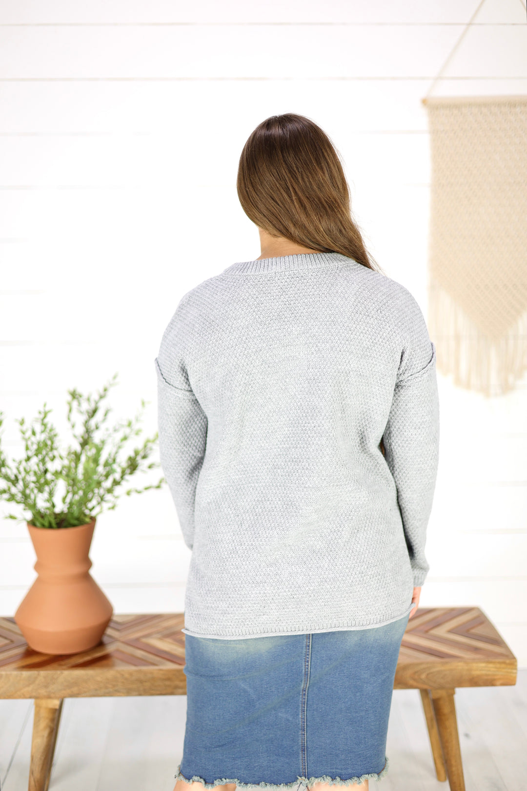 Judith Sweater - H. Grey