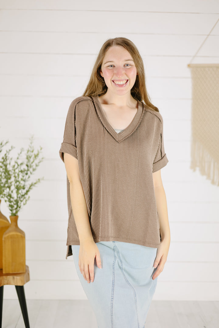 Milo Top-Brown