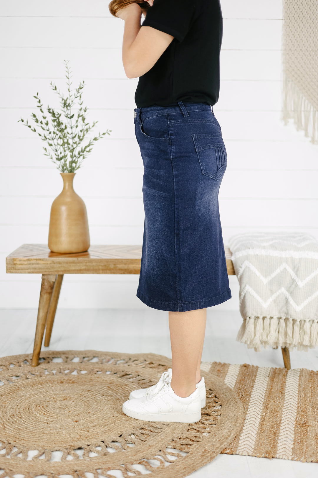 Jamison Denim Skirt