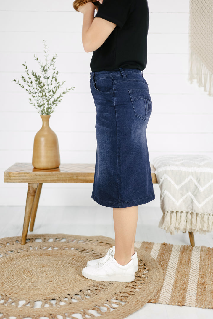 Jamison Denim Skirt