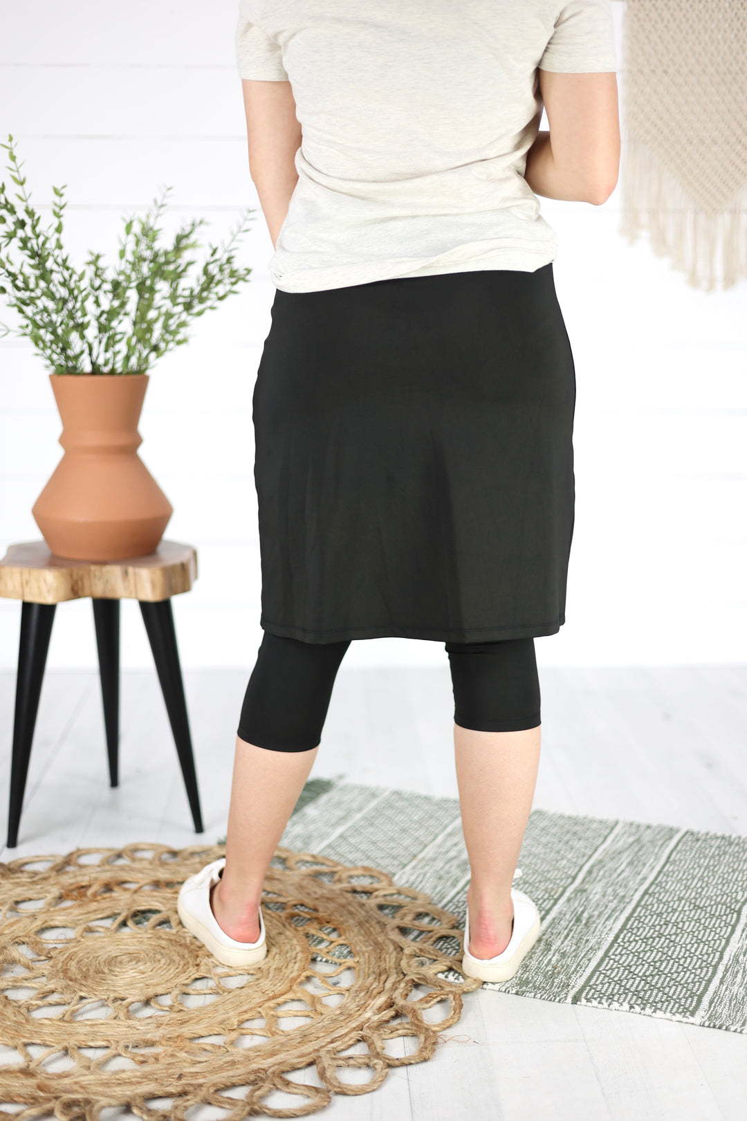 Mod Capri Lifestyle Skirt- Black