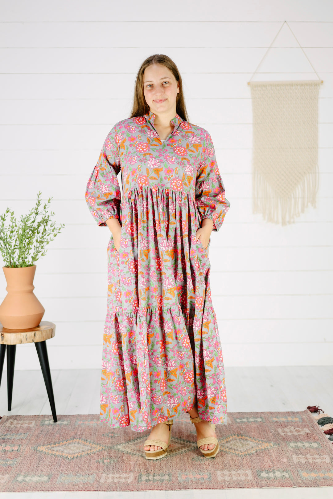 alianna maxi dress Alianna Cowl Neck Mesh Maxi Dress