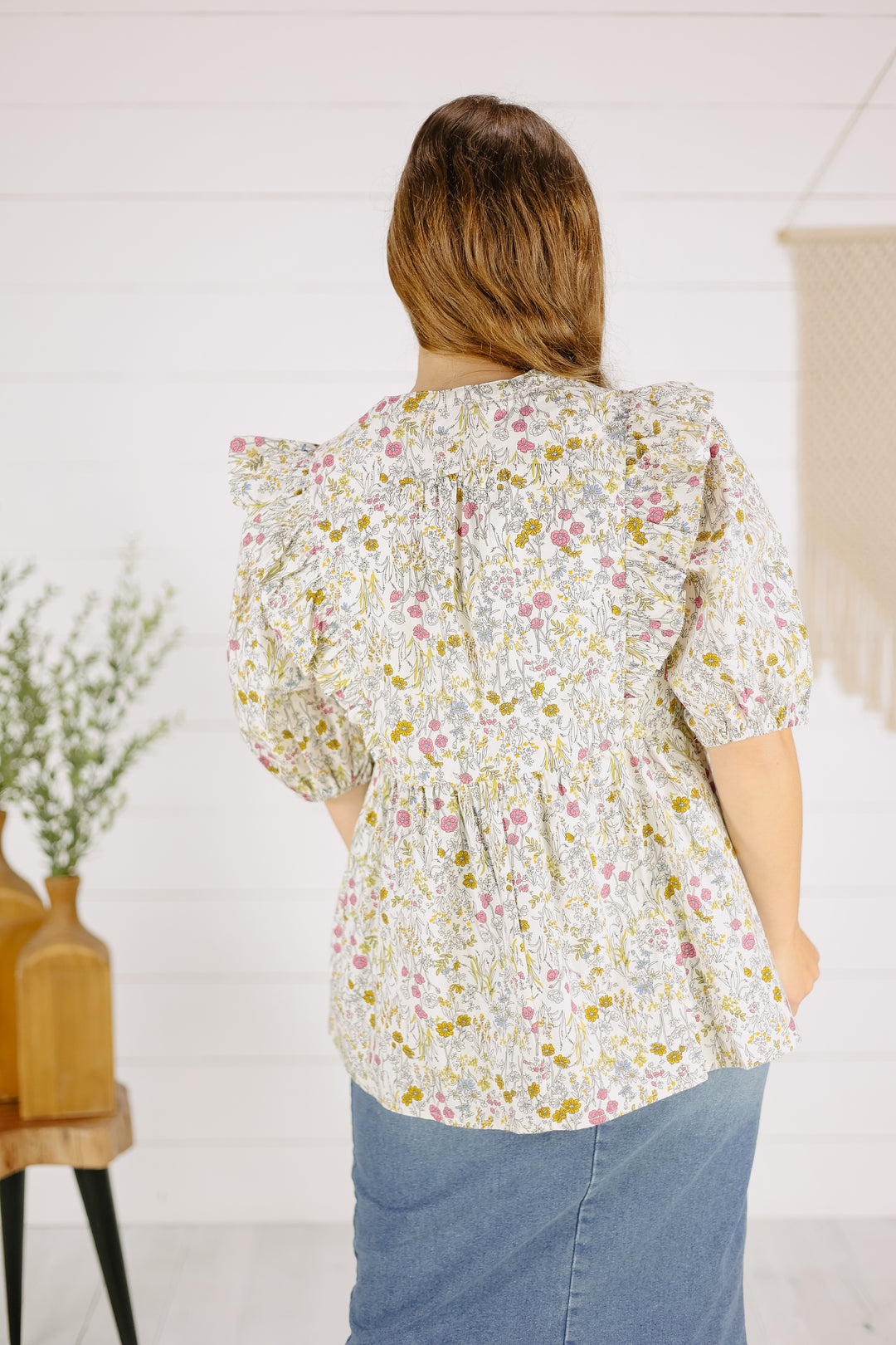 Makenna Floral Top- Pink
