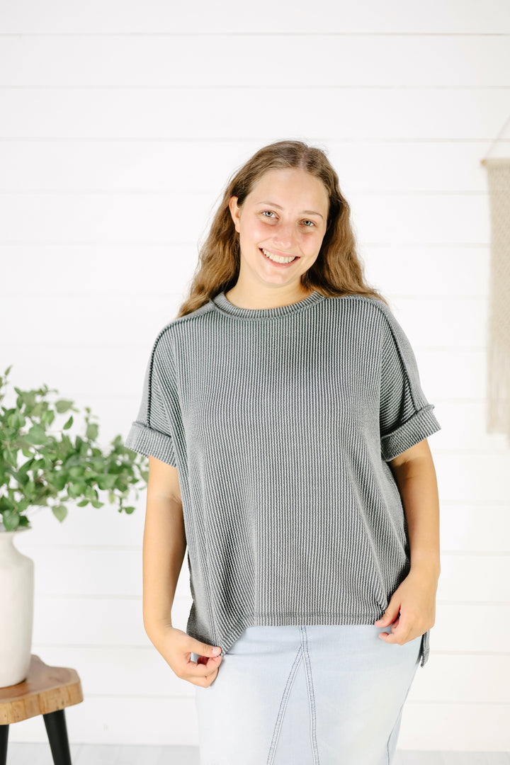 Briggs Top - Grey