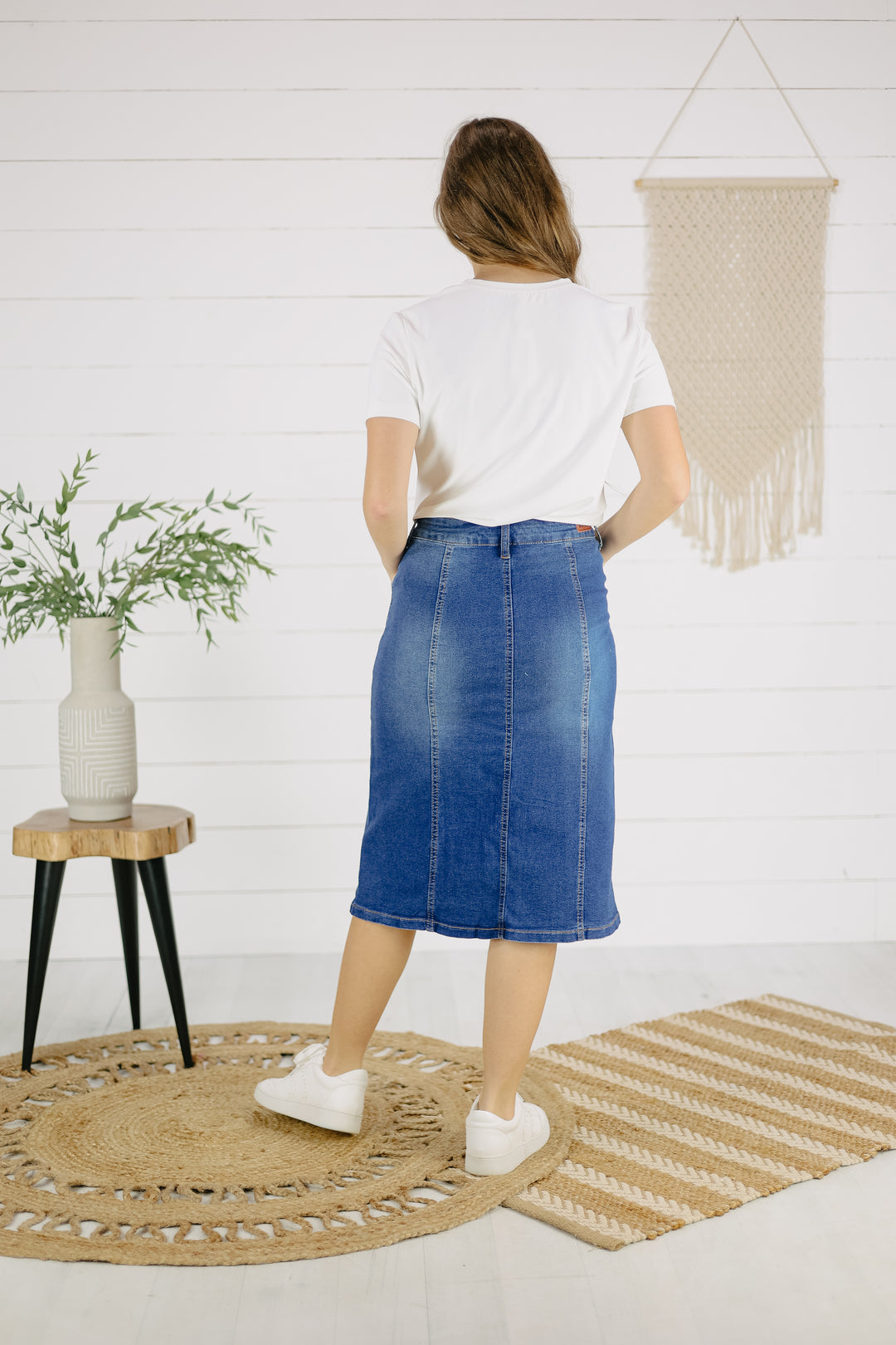 Denali Denim Skirt - Indigo
