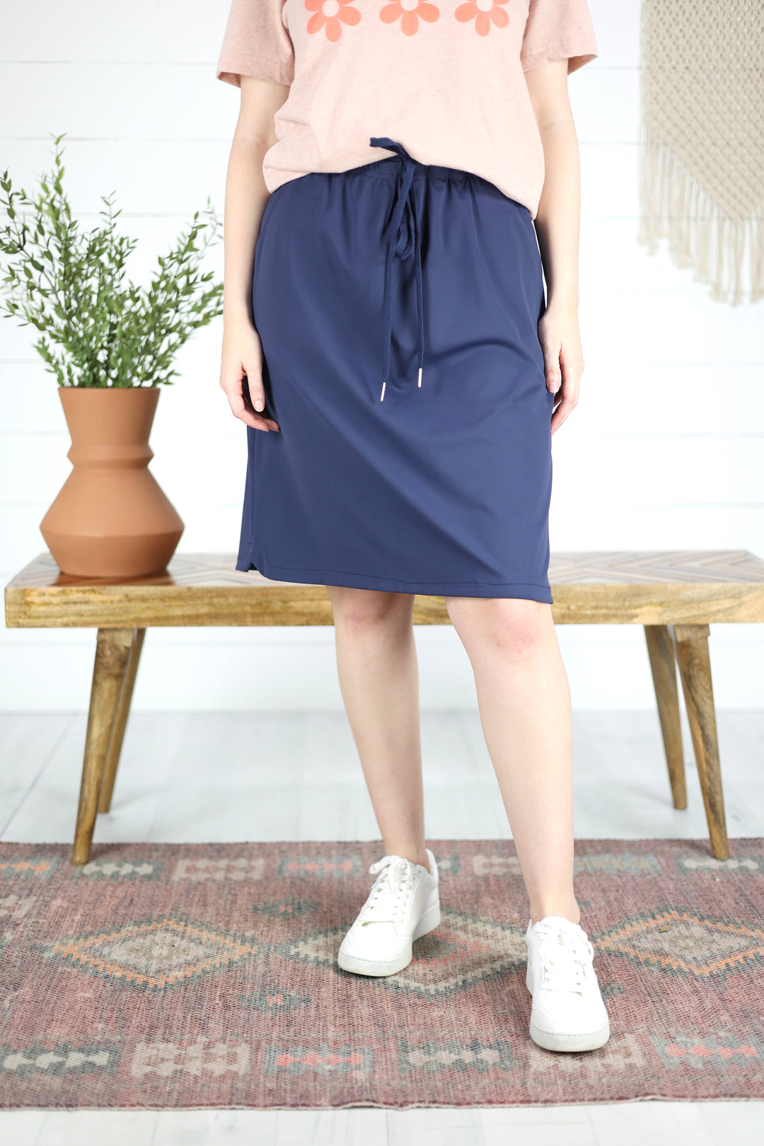 Mod Everyday Skirt- Navy