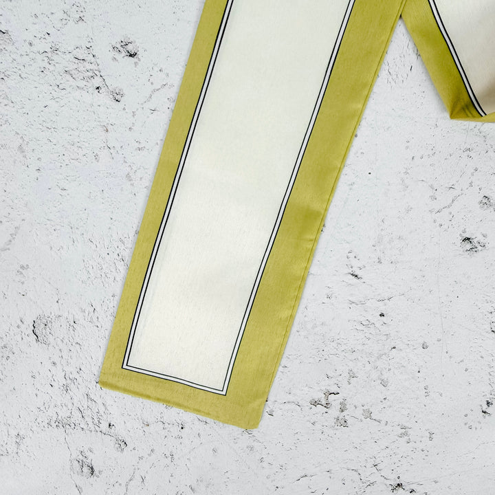 Tilly Skinny Scarf - Chartreuse