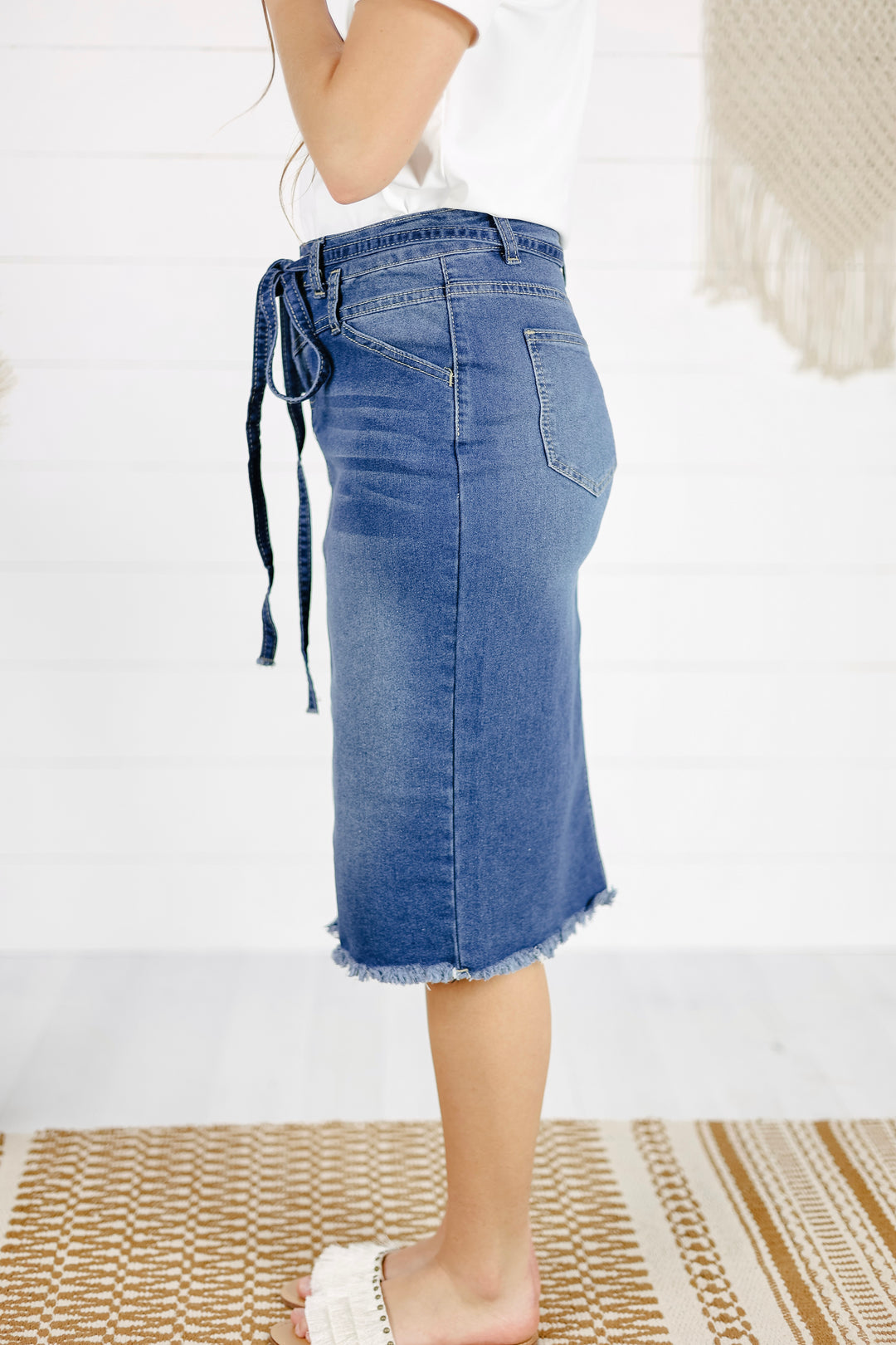 Rudie Denim Skirt - Indigo