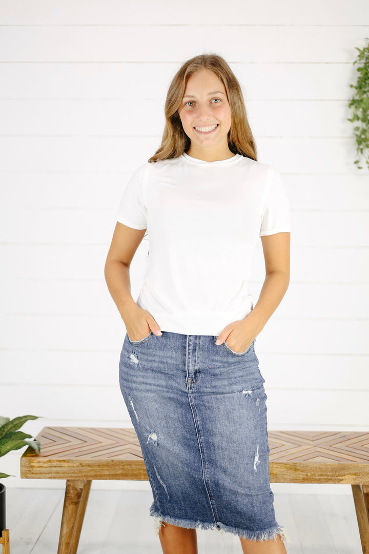 Watson Tee - Ivory