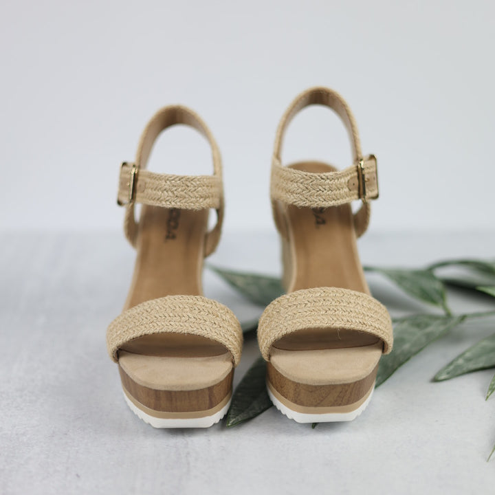 Shaye Wedges - Natural