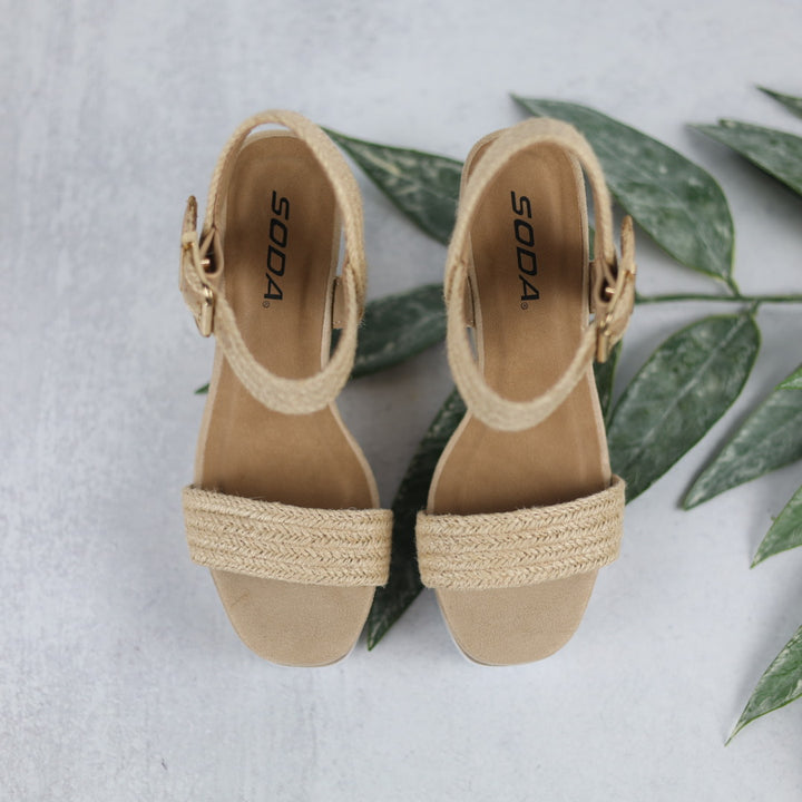 Shaye Wedges - Natural