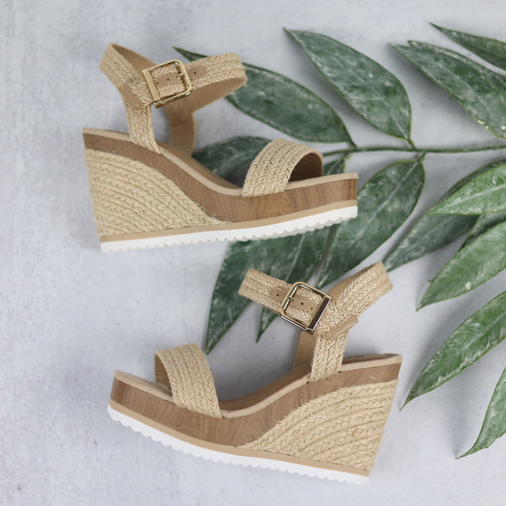 Shaye Wedges - Natural