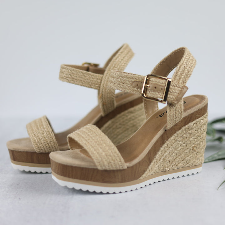 Shaye Wedges - Natural