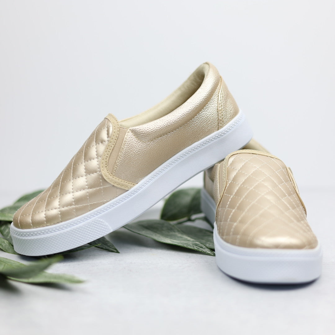 Grecca Sneakers - Gold