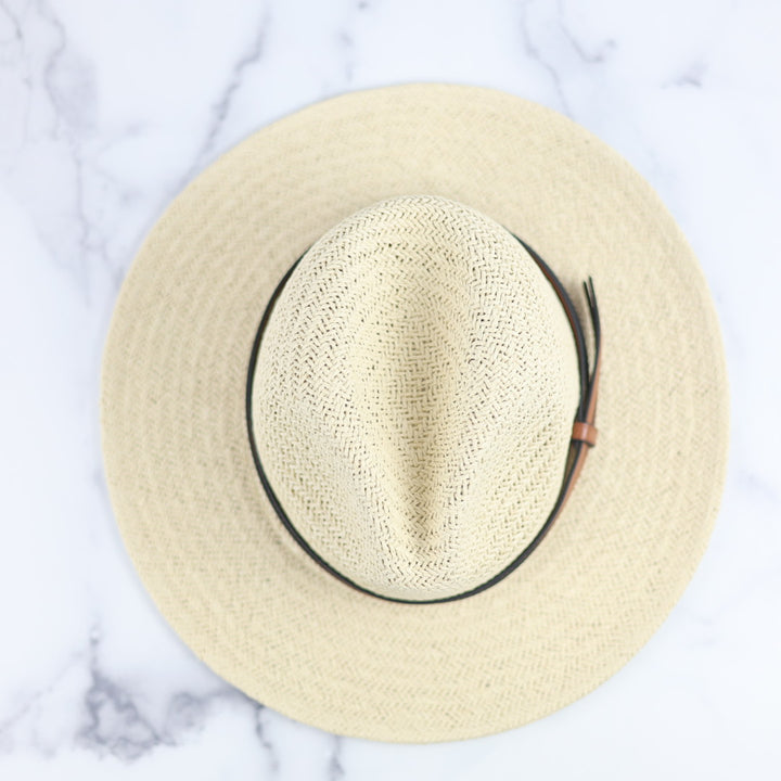 Kennedi Panama Hat - Natural