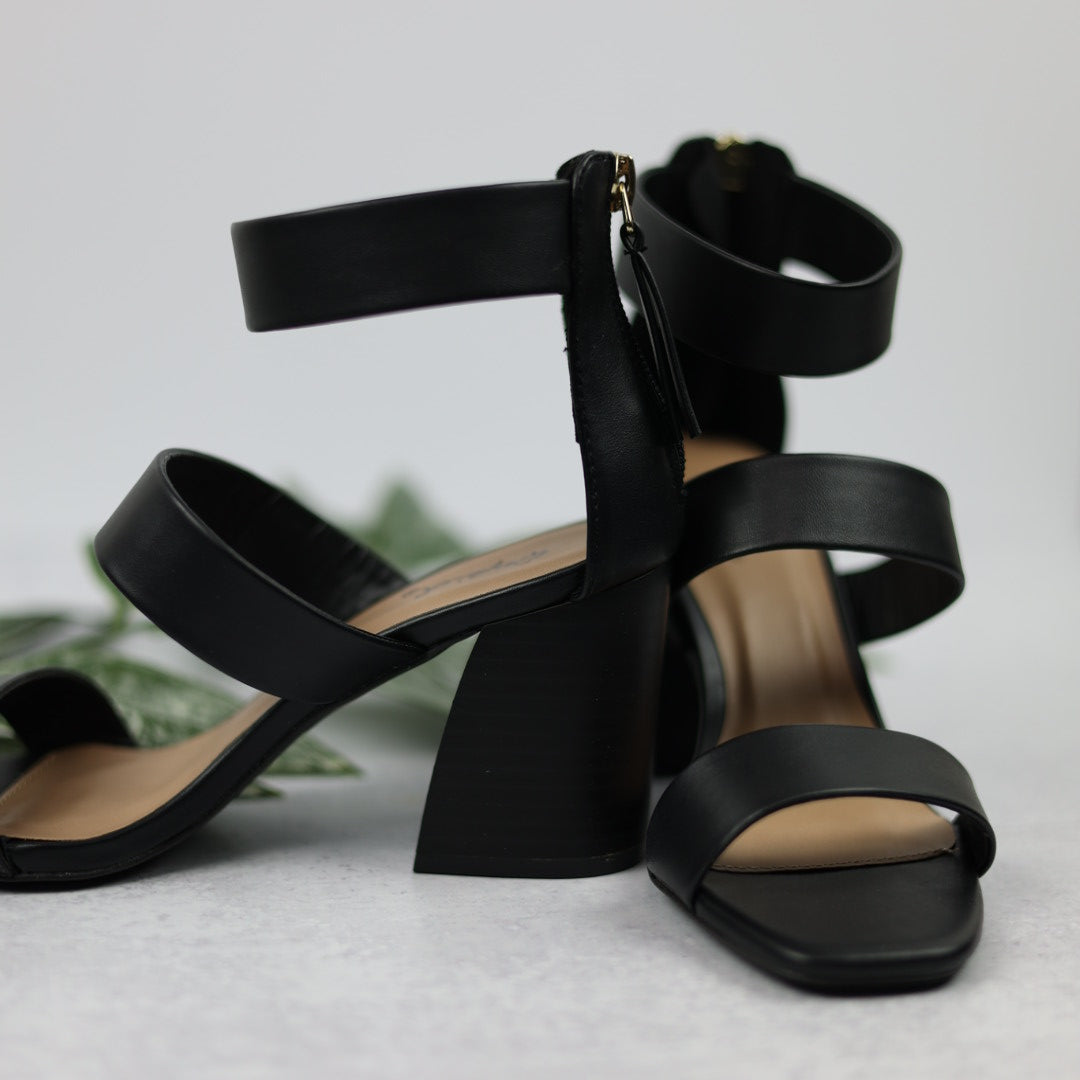 Kyndal Heels - Black/Final Sale