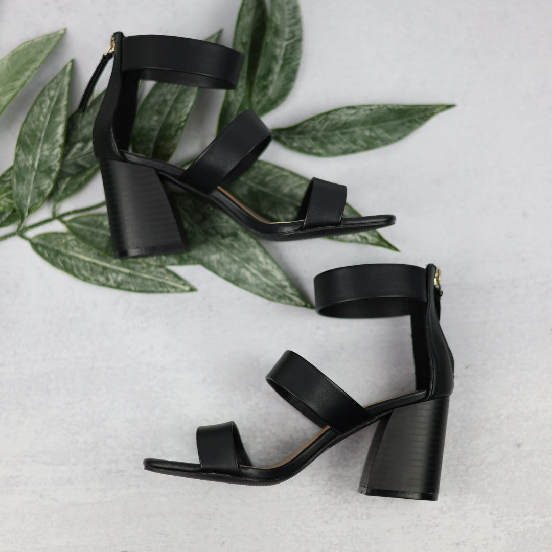 Kyndal Heels - Black/Final Sale