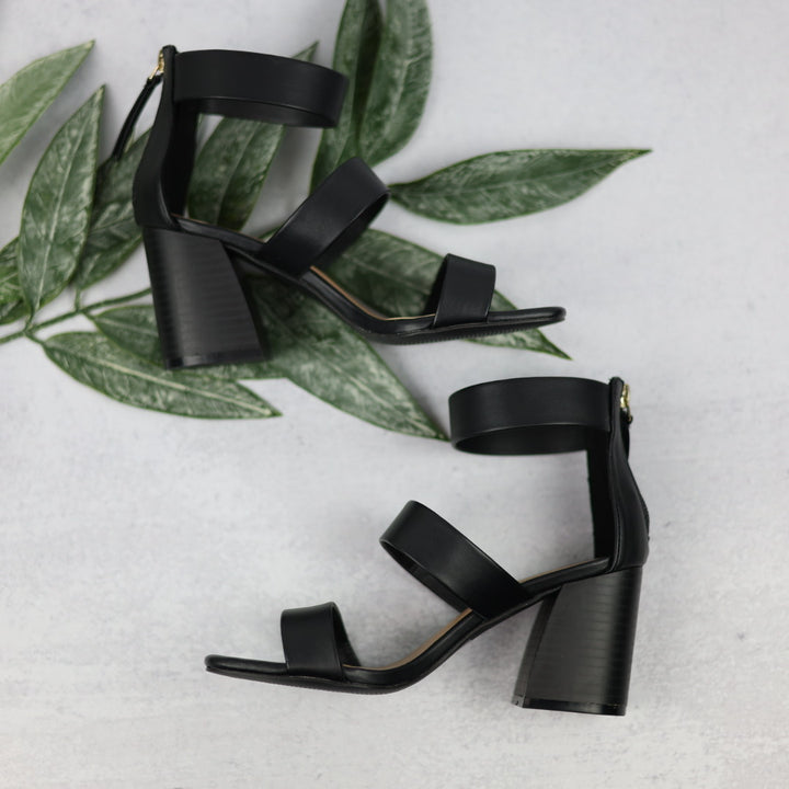 Kyndal Heels - Black/Final Sale