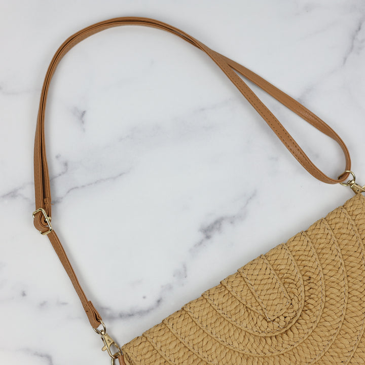 Willa Straw Bag - Khaki