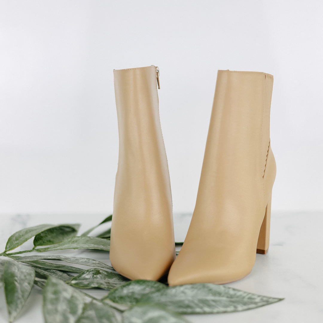 York Booties - Toffee