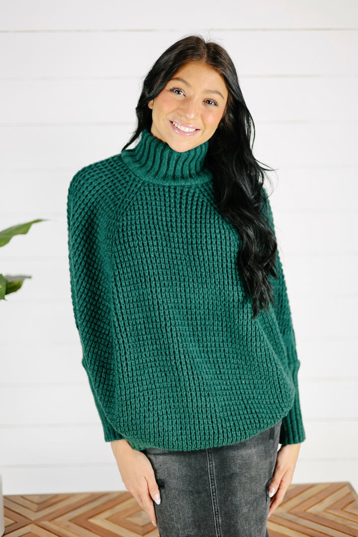 Elin Sweater - Emerald/Final Sale