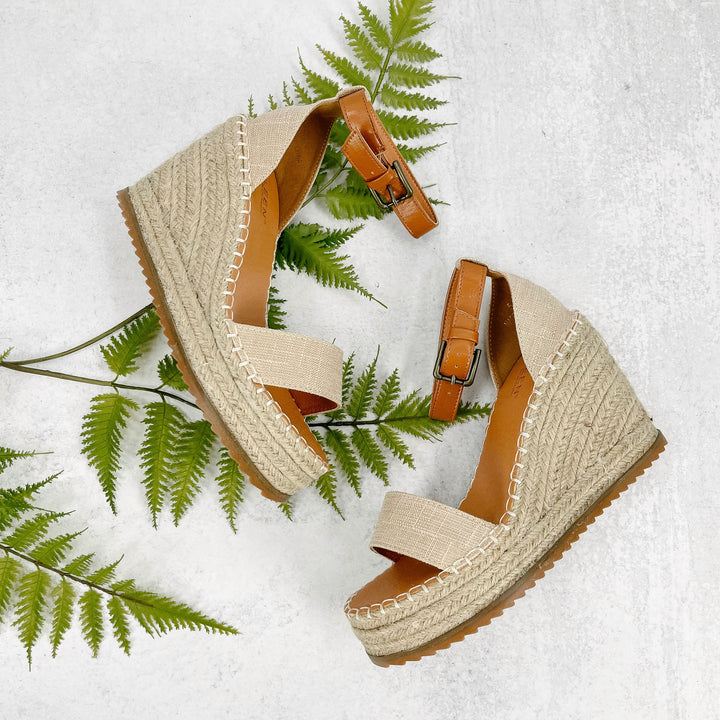 Willow Wedges - Taupe