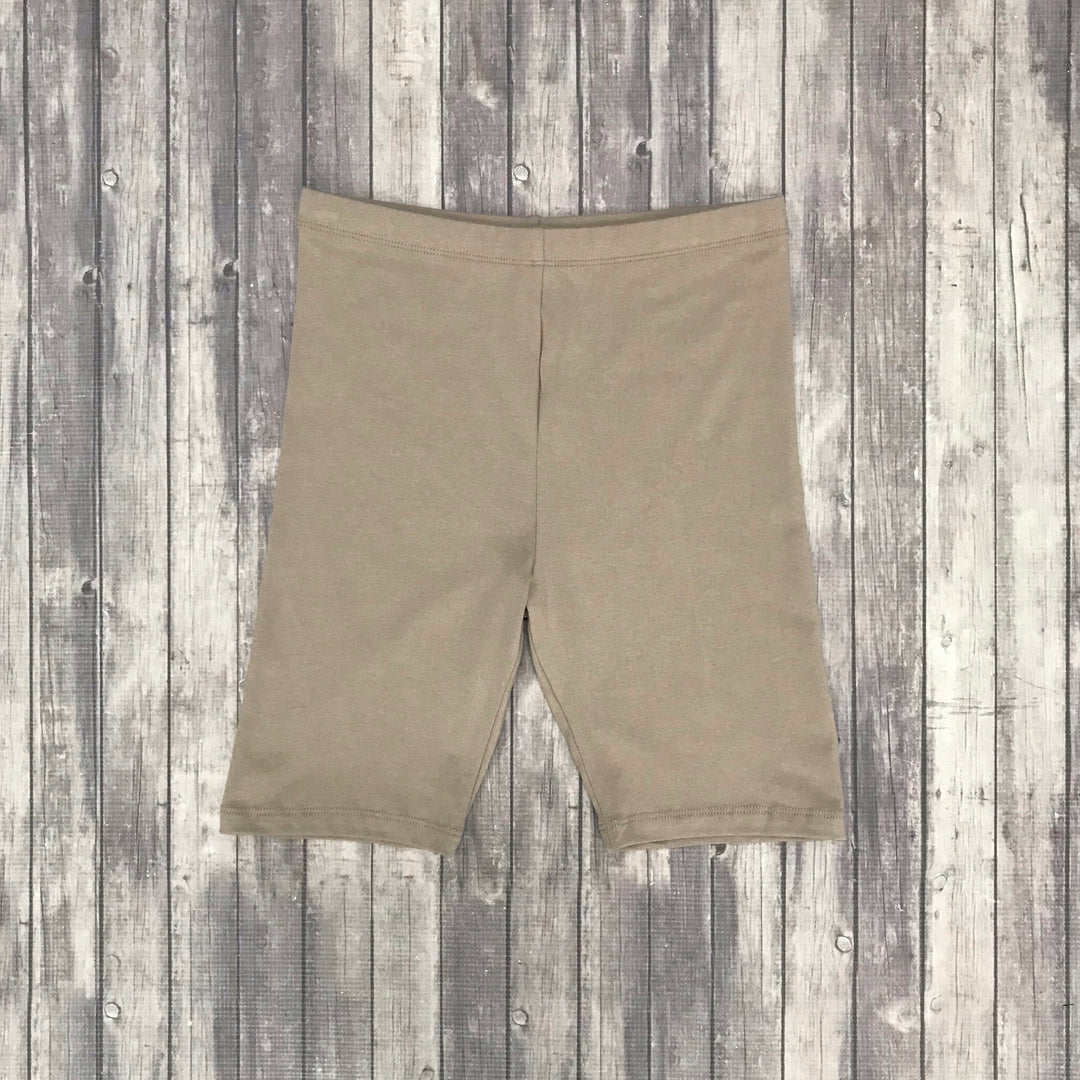 Cotton Slip Shorts- Ash Mocha