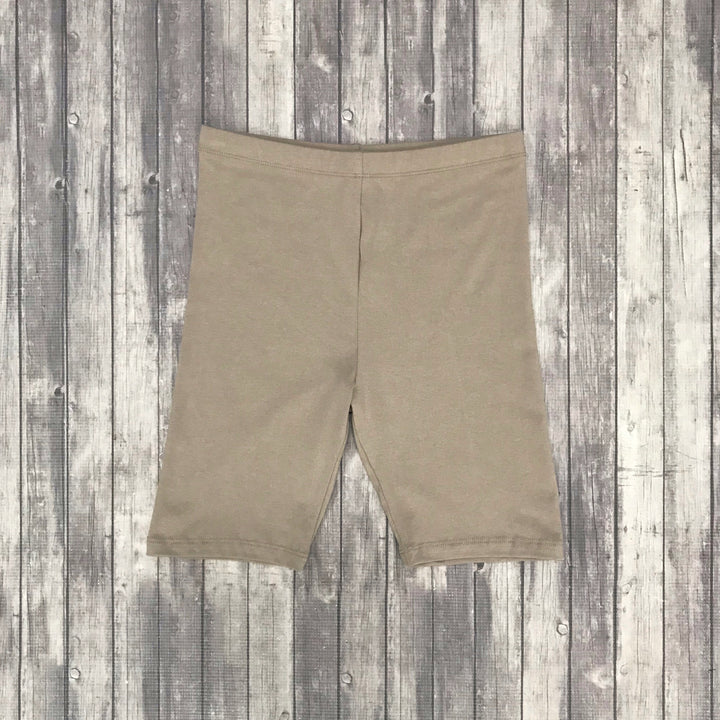 Cotton Slip Shorts- Ash Mocha